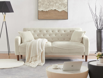 Valet Beige Loveseat-1