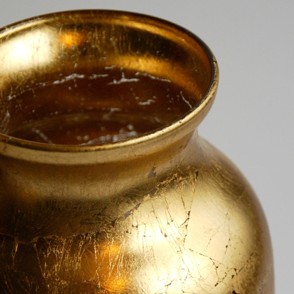 Greek Style Gold Flower Vase-1