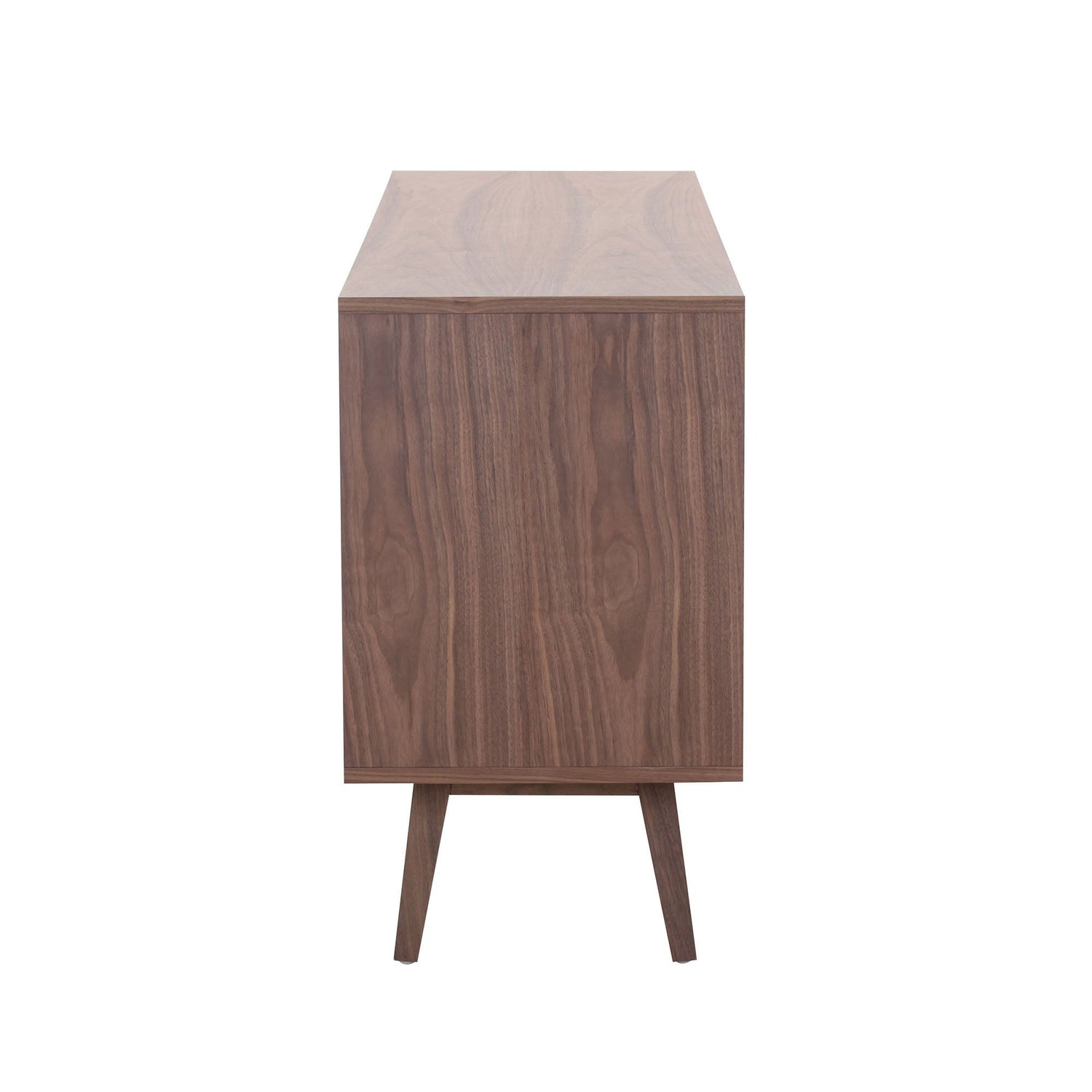 Walnut Modern Sideboard Buffet Cabinet-6