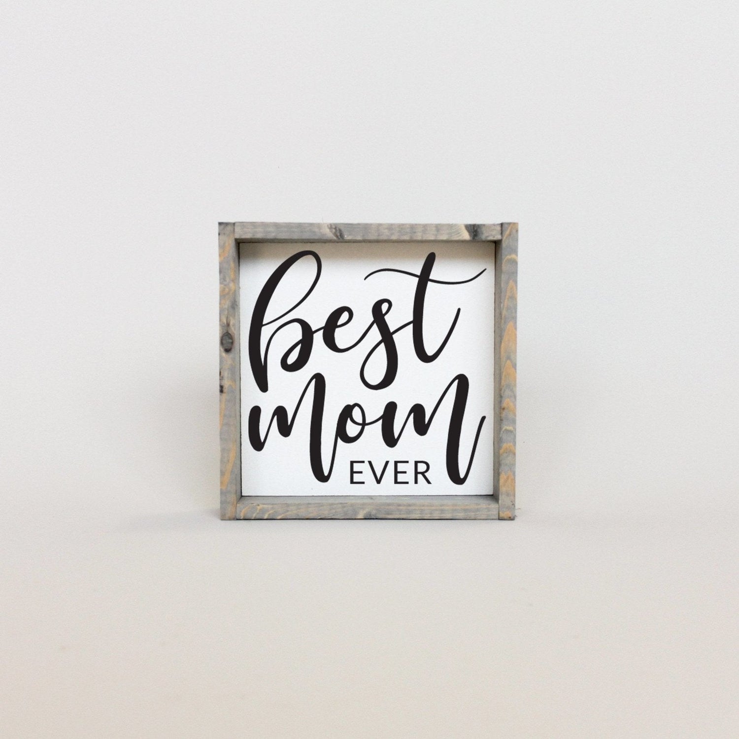 Best Mom Ever Mini Wood Sign-4