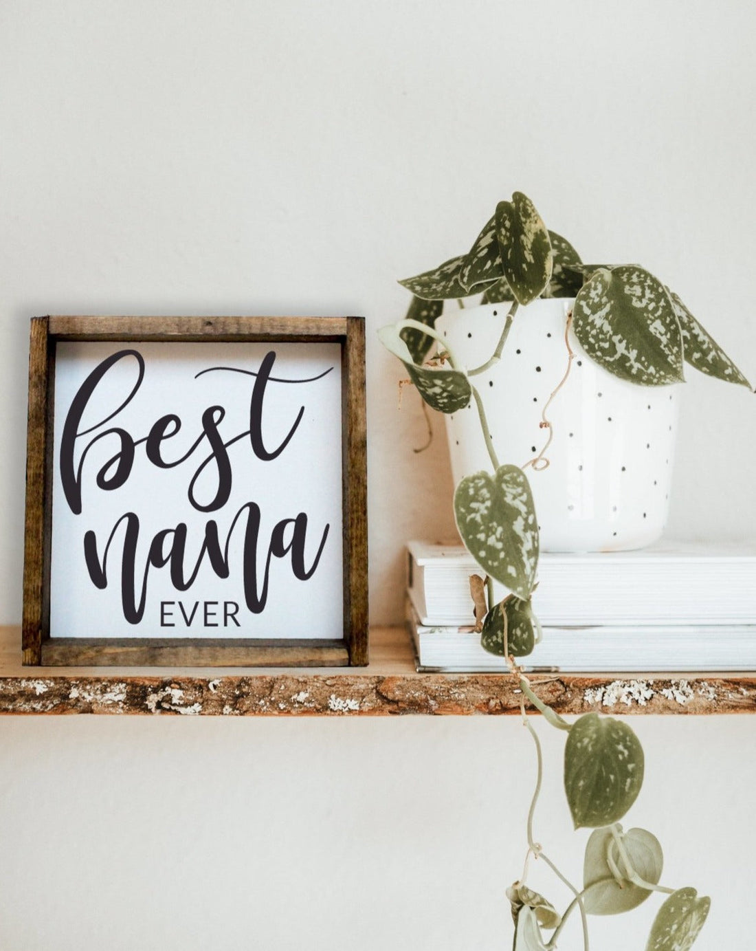 Best Nana Ever Mini Wood Sign-1