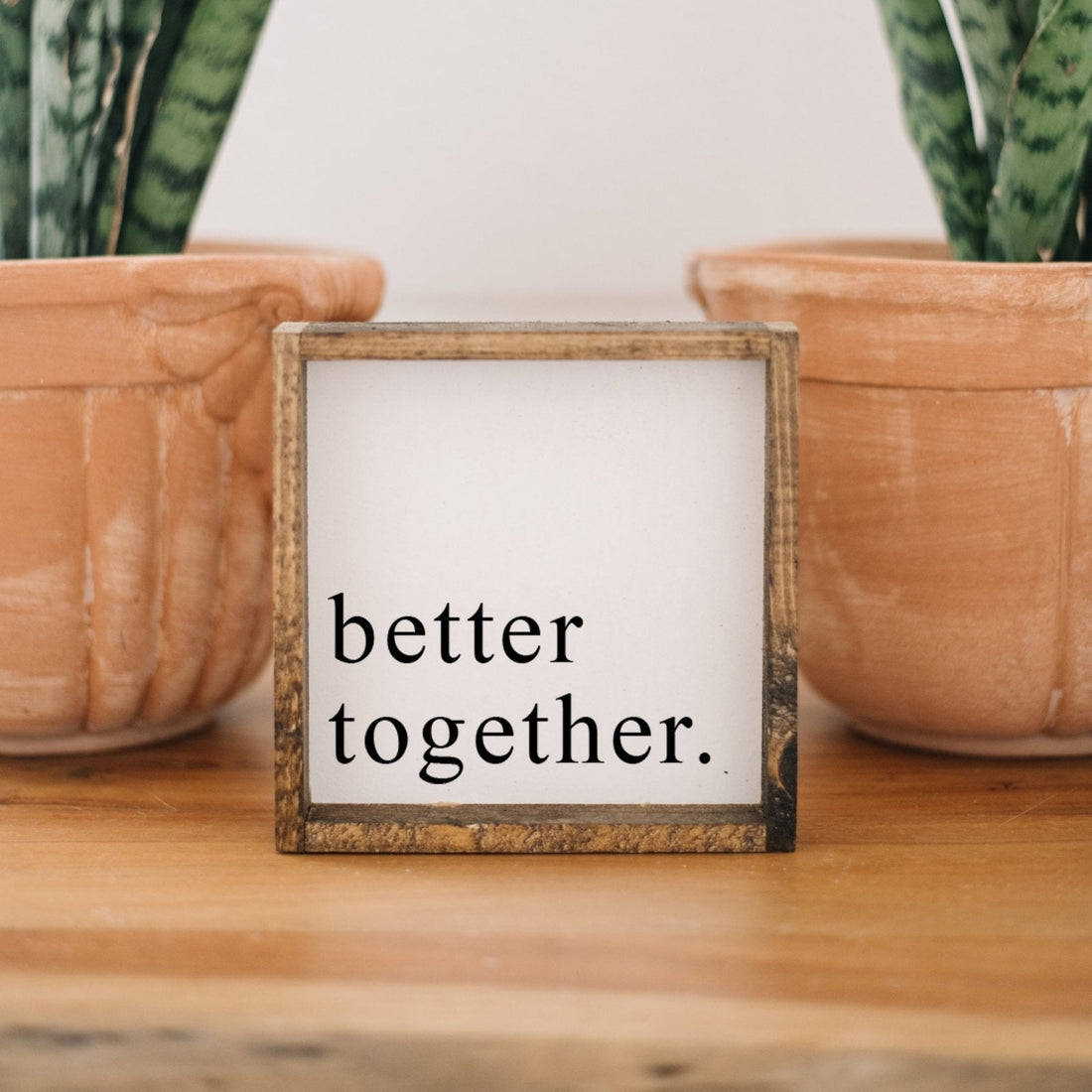 Better Together Mini Wood Sign-0