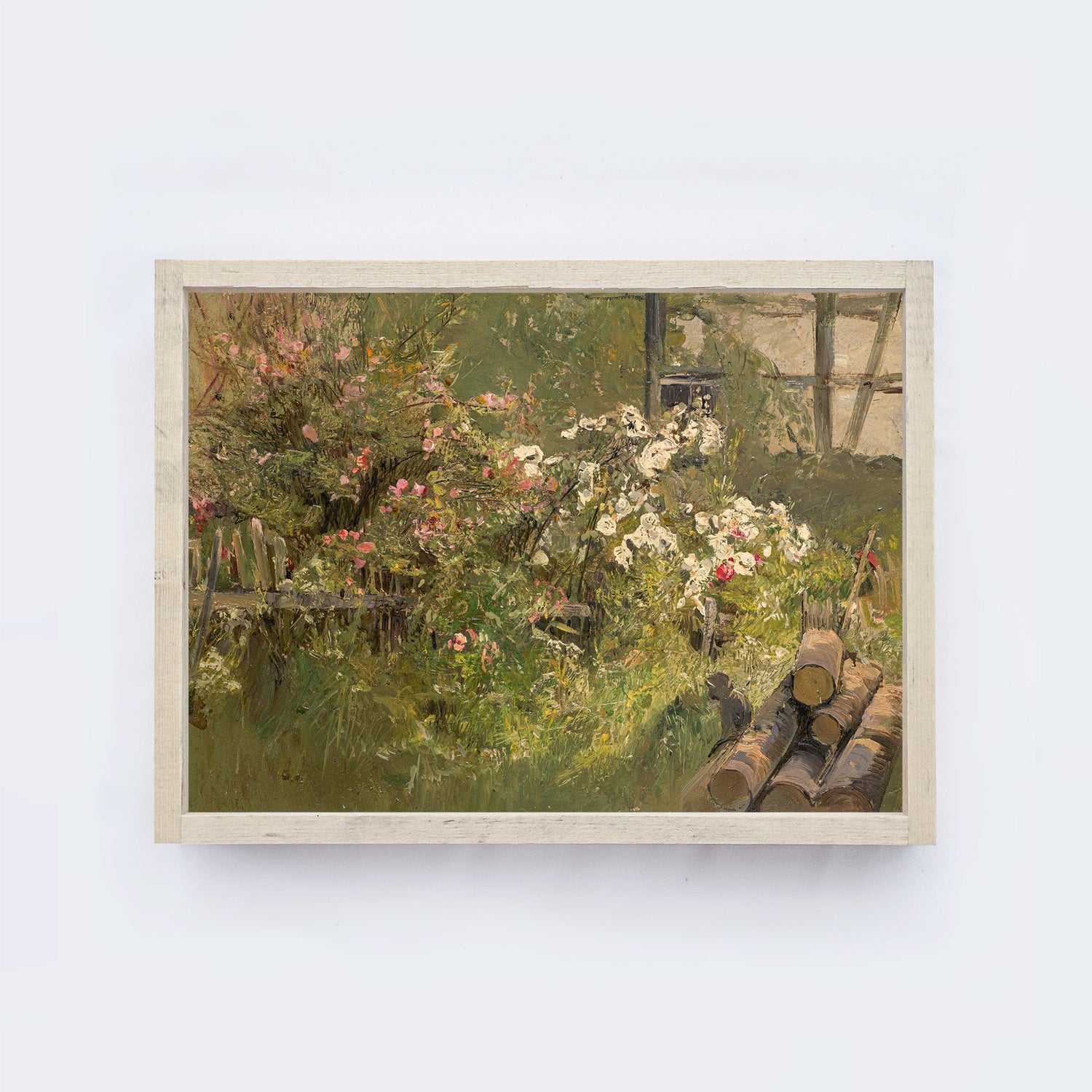 Vintage Print Framed | Blooming Garden A78-2