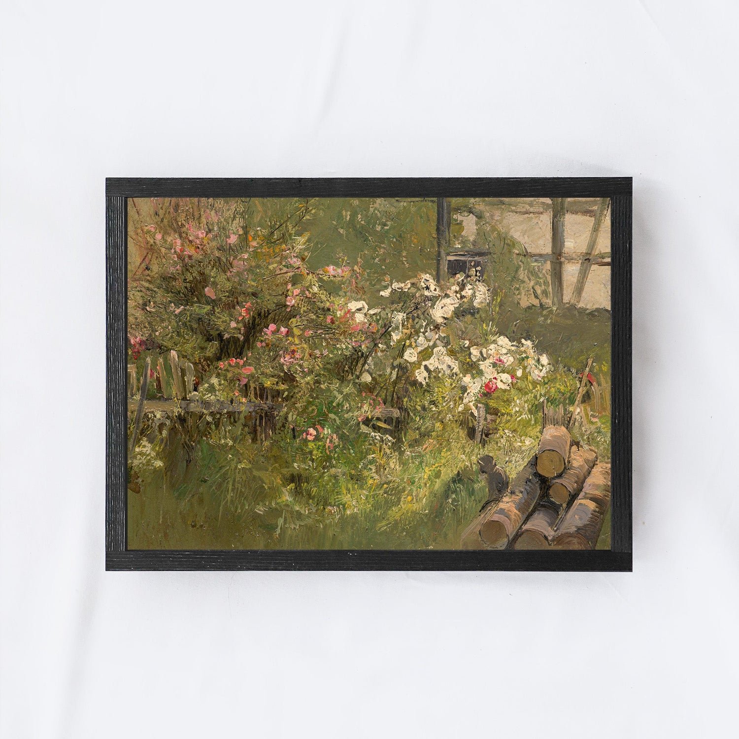 Vintage Print Framed | Blooming Garden A78-3