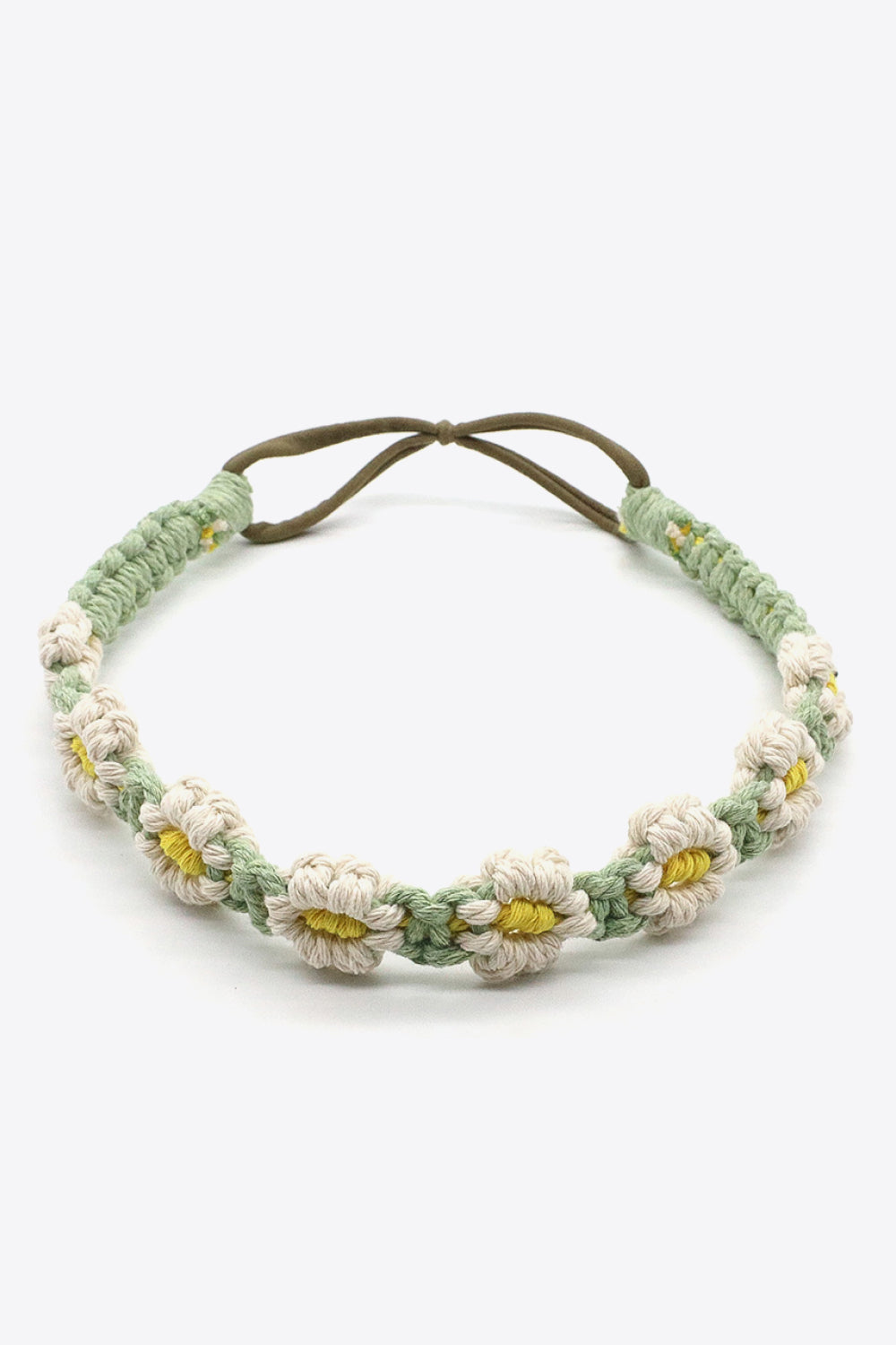 Assorted 2-Pack In My Circle Daisy Macrame Headband