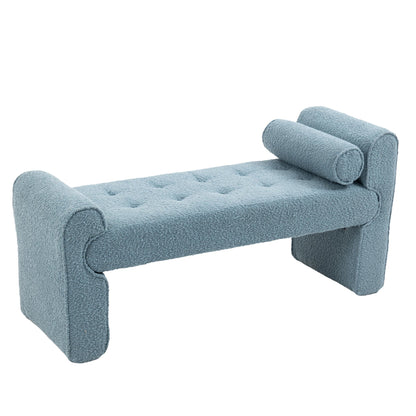 Loop Gauze Modern Ottoman Bench-0