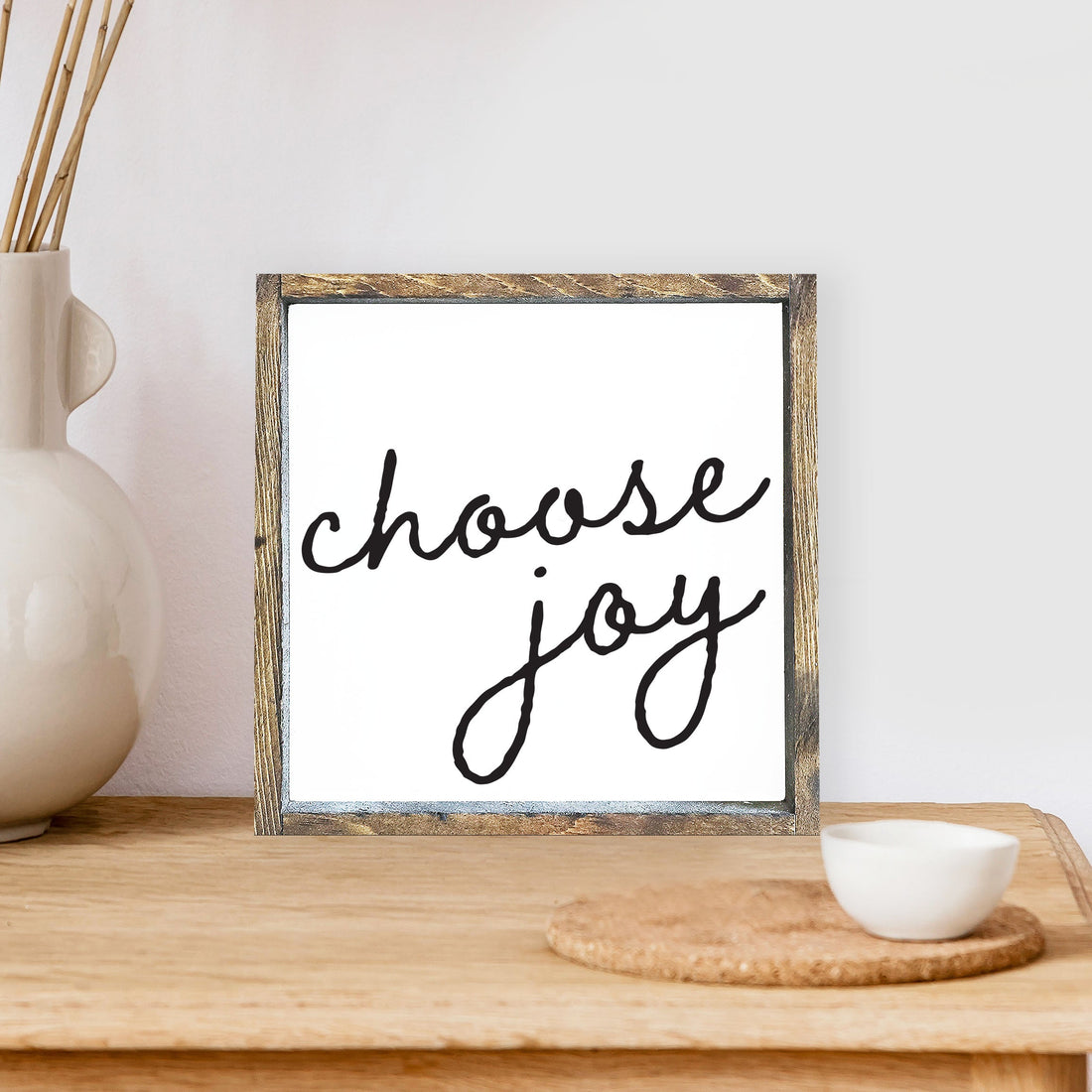 Choose Joy Wood Sign-0