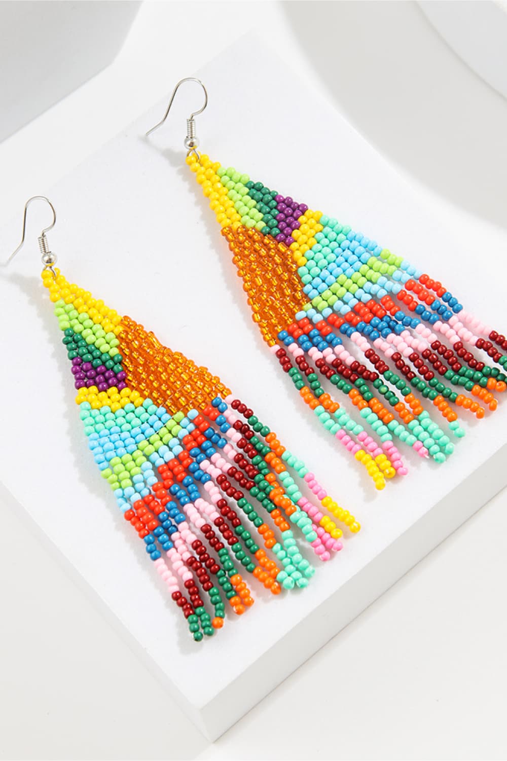 Beaded Dangle Earrings