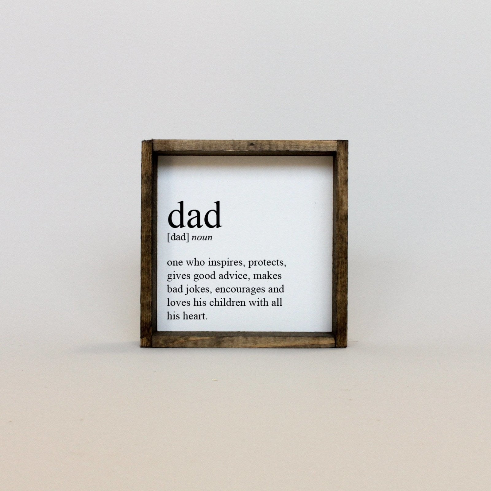 Dad Definition Wood Sign-2