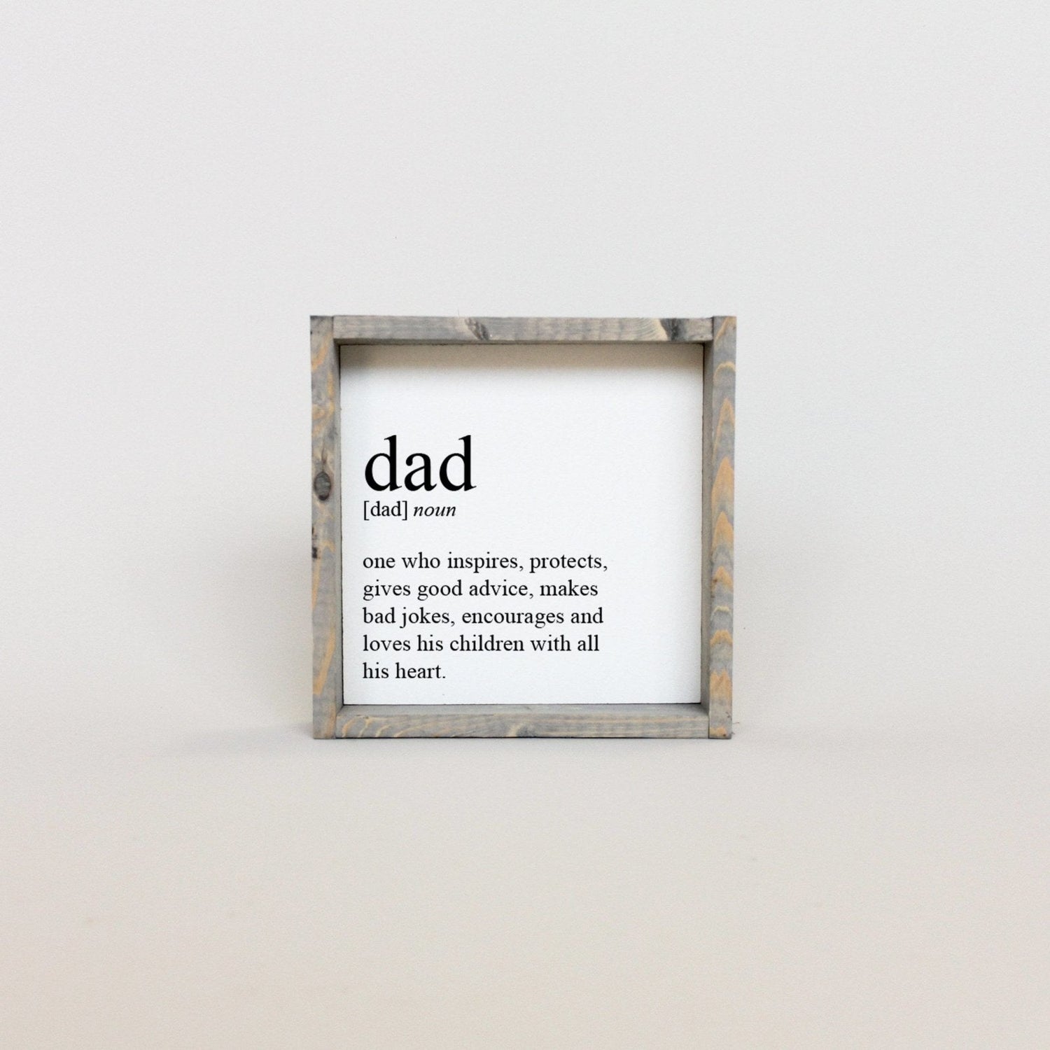 Dad Definition Wood Sign-3