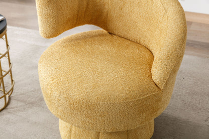 360 Degree Swivel Cuddle Barrel Accent Chairs-11