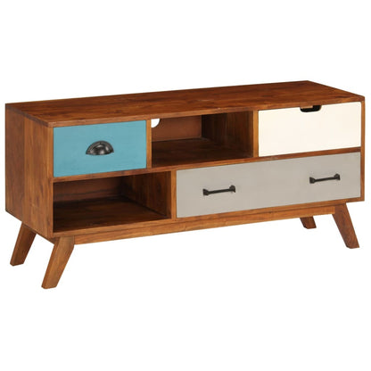 TV Cabinet with 3 Drawers 43.3&quot;x13.7&quot;x19.6&quot;-3