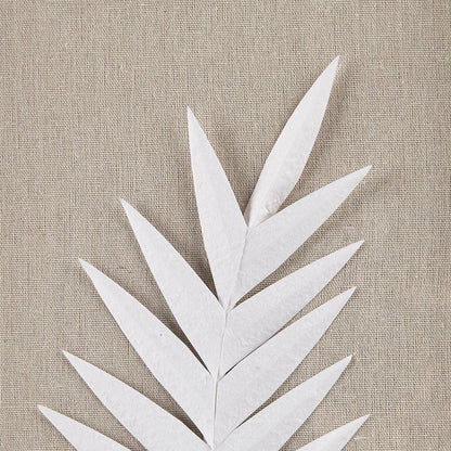 Framed Rice Paper Palm Leaves 3-piece Shadowbox Wall Decor-8