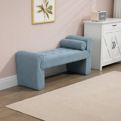 Loop Gauze Modern Ottoman Bench-10