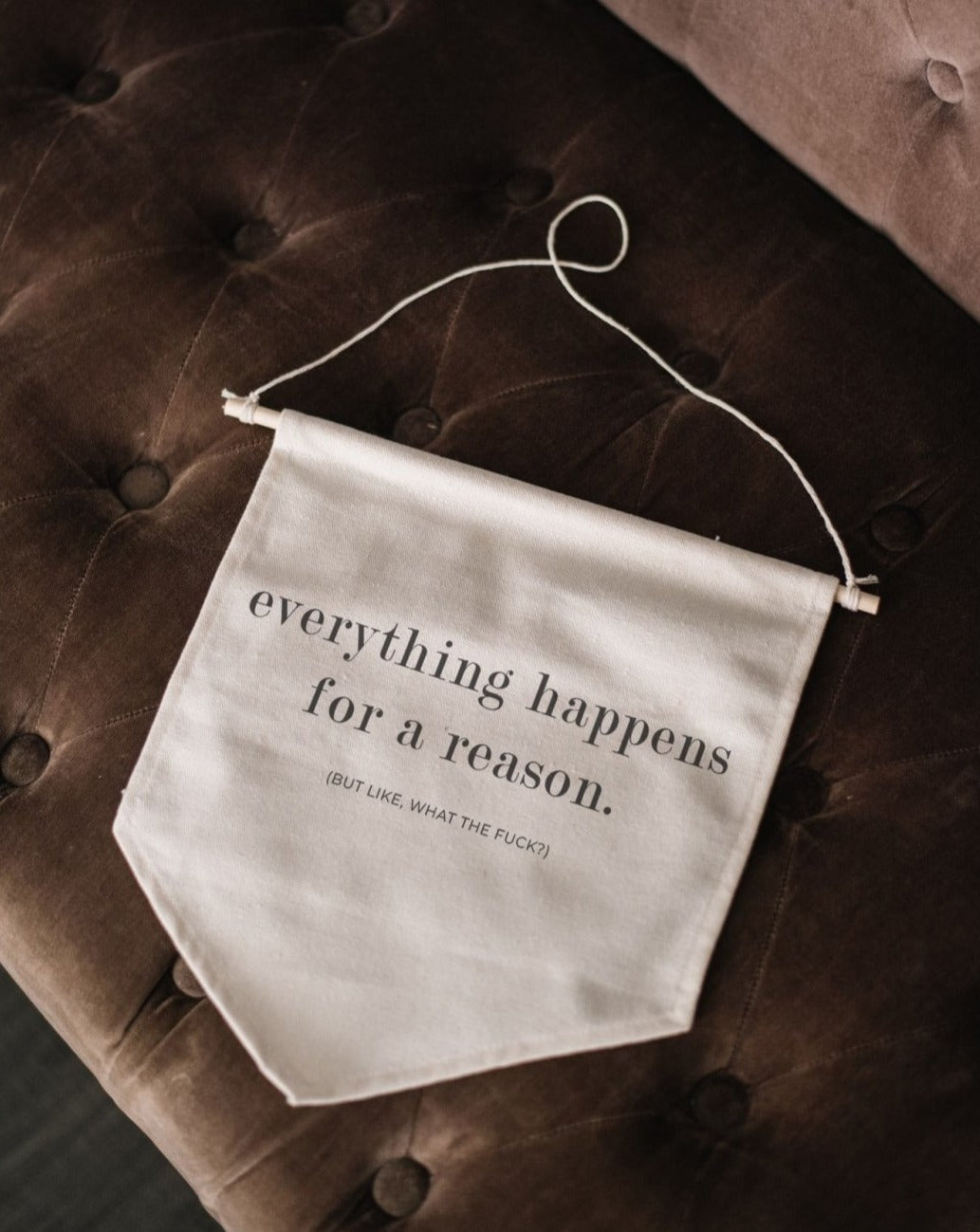 Everything happens for a reason Canvas Banner-1