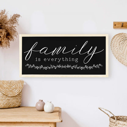 Family Is Everything Wood Sign-7