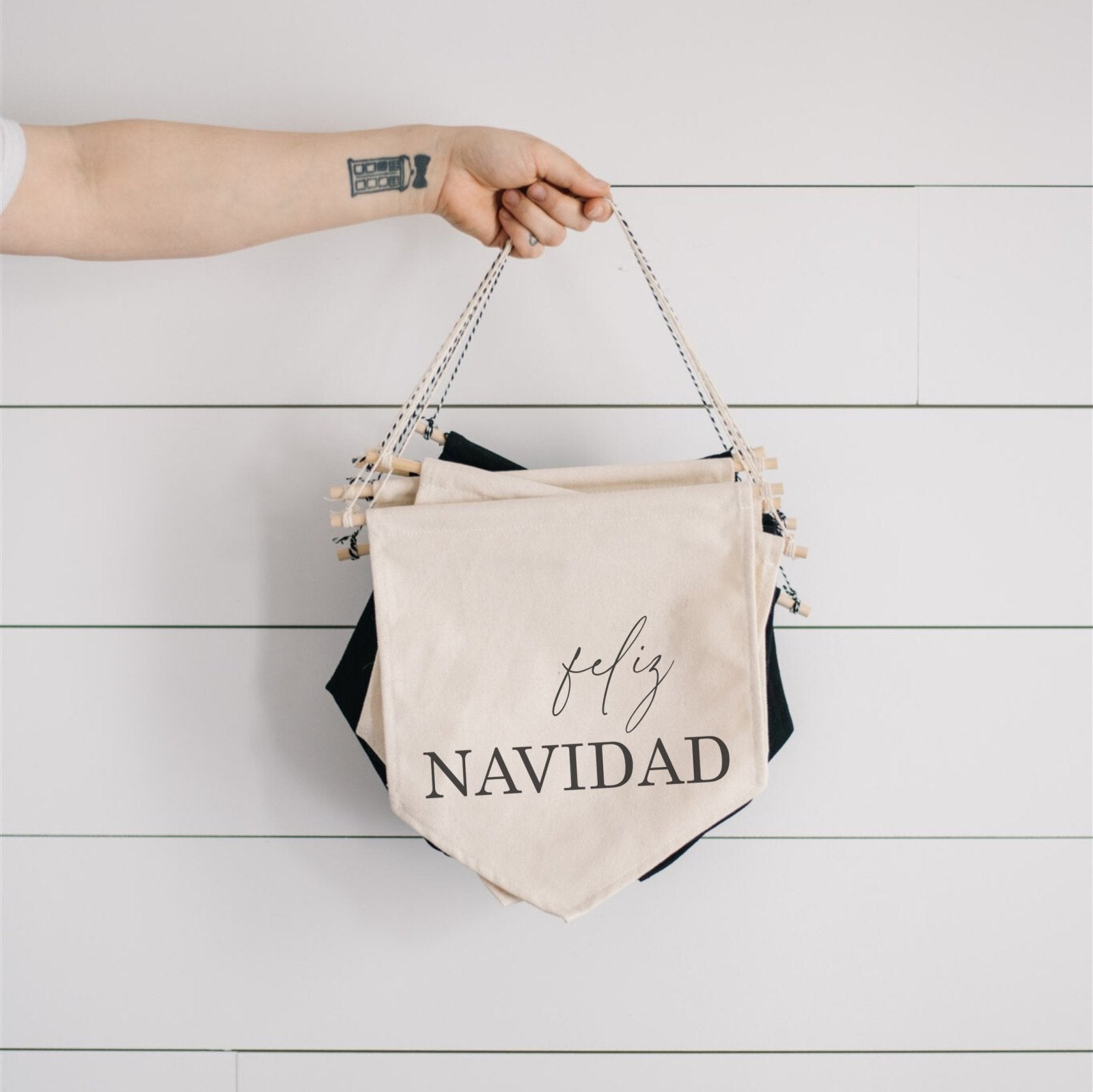 Feliz Navidad Canvas Banner-1