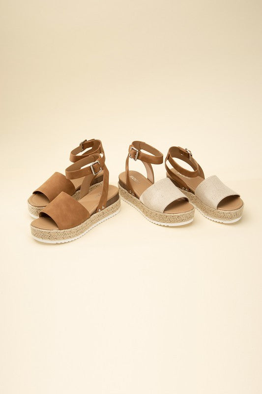 TOPIC-S Espadrille Ankle strap Sandals