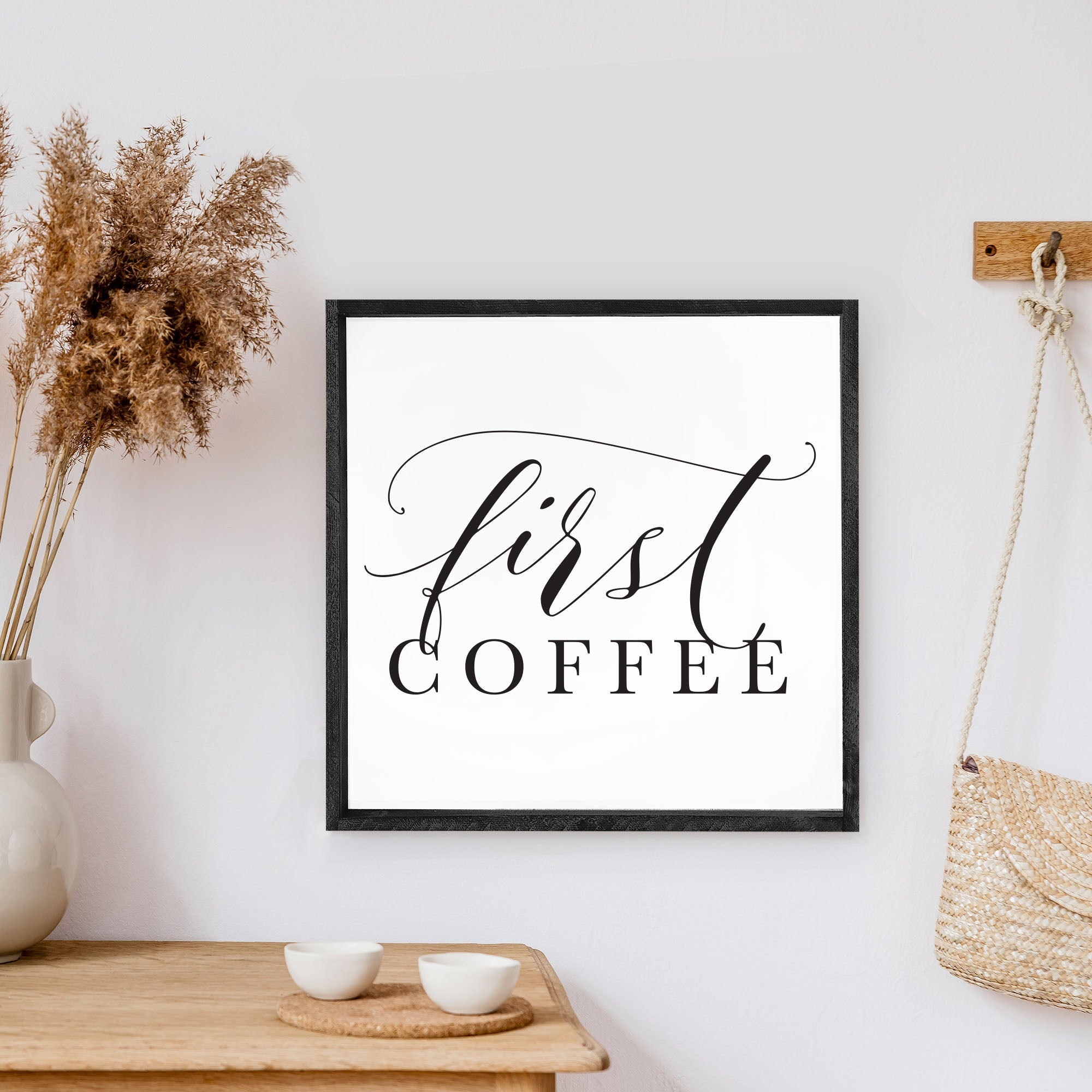 First Coffee Wood Sign-2