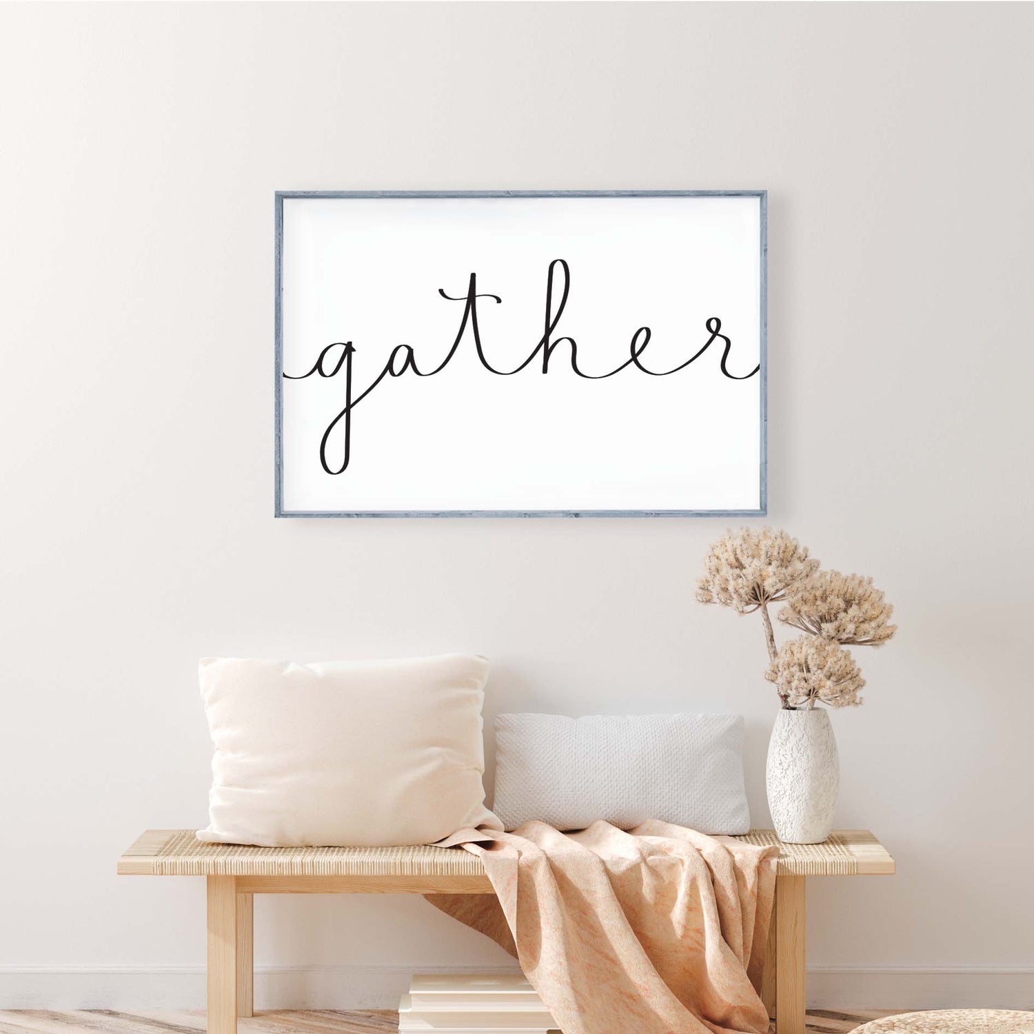 Gather Wood Sign *HD ORIGINAL*-2