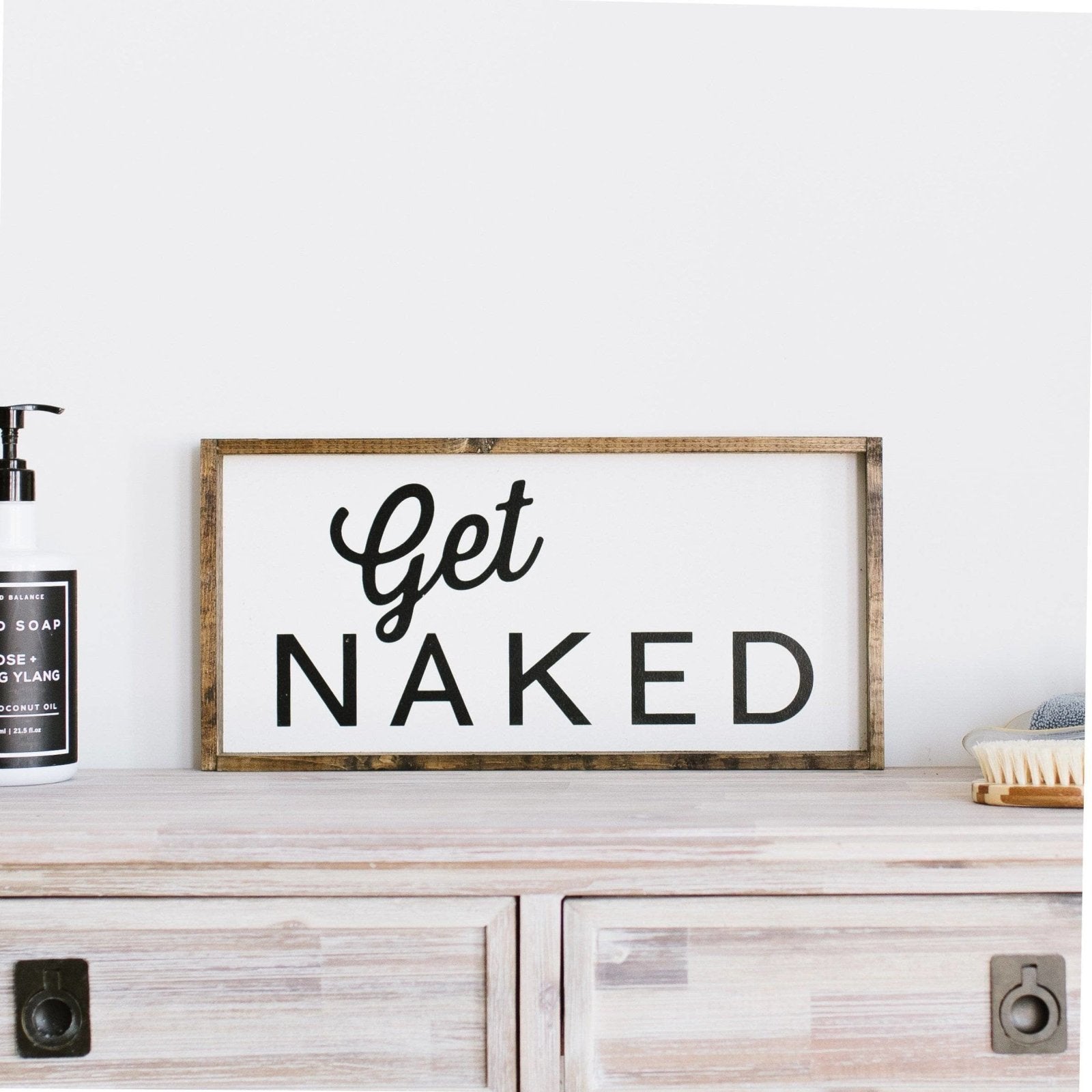 Get Naked Wood Sign-2