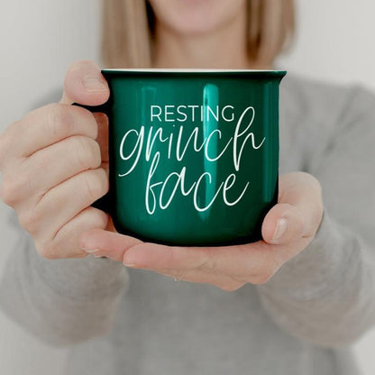 Grinch Face Mug-2