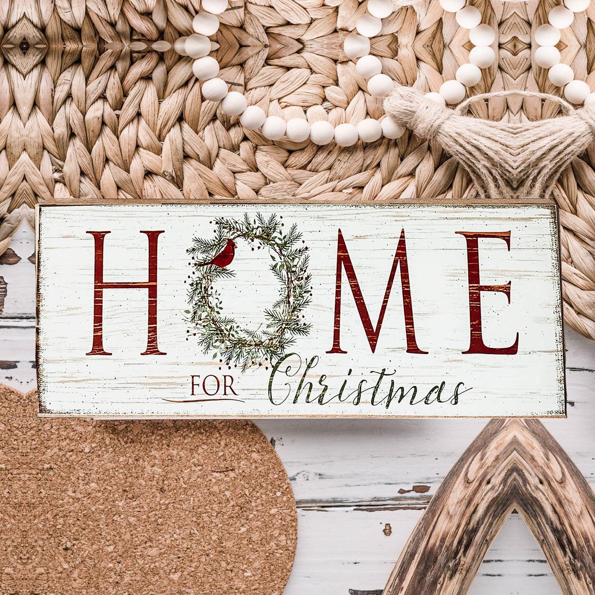 Home for Christmas Sign-0