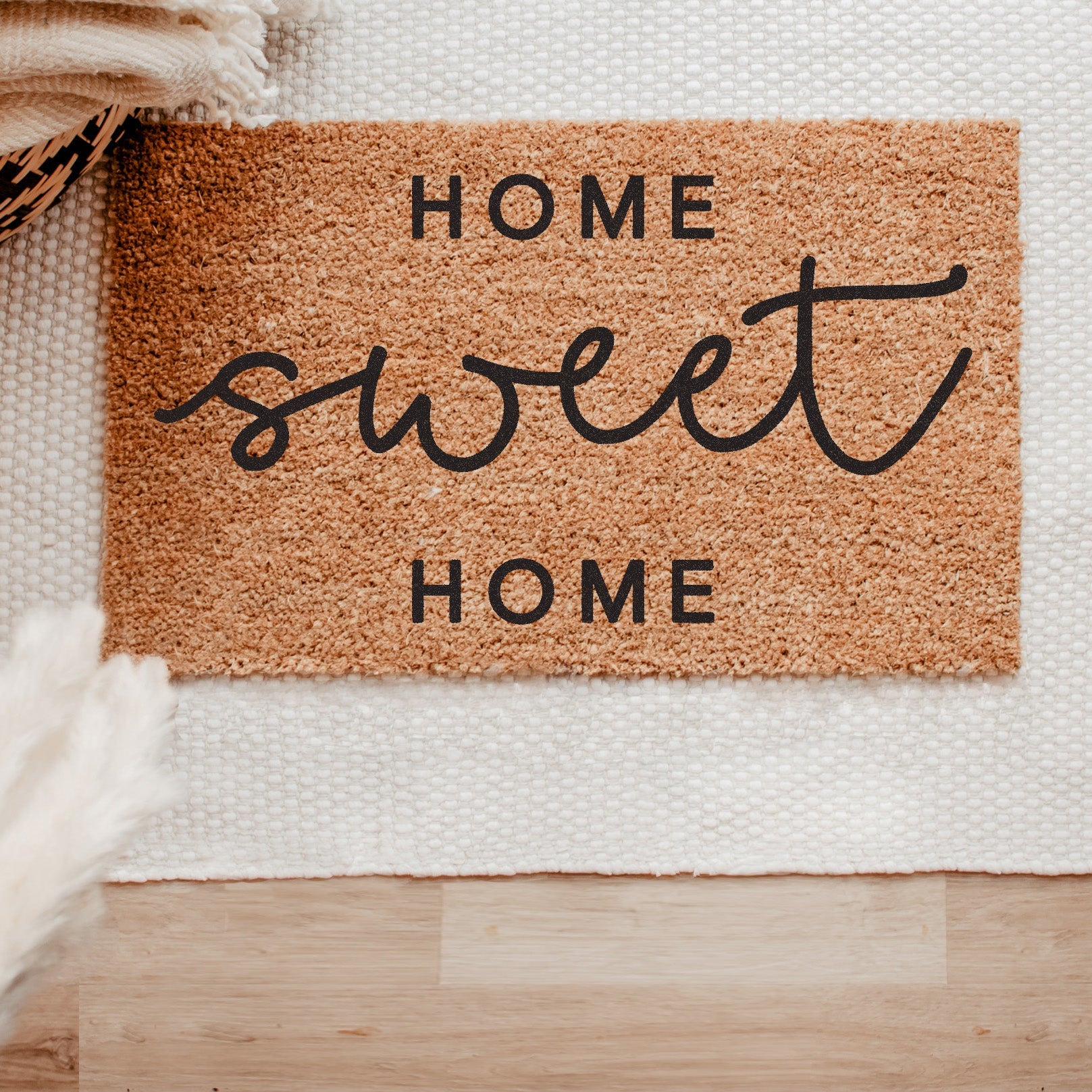 Coir Doormat- Home Sweet Home-0