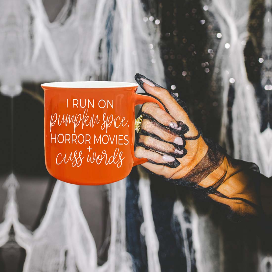 Pumpkin + Horror Mug-3