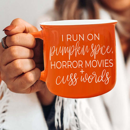 Pumpkin + Horror Mug-0