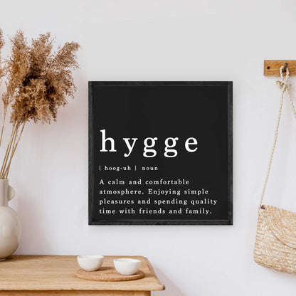 Hygge Definition Wood Sign-8