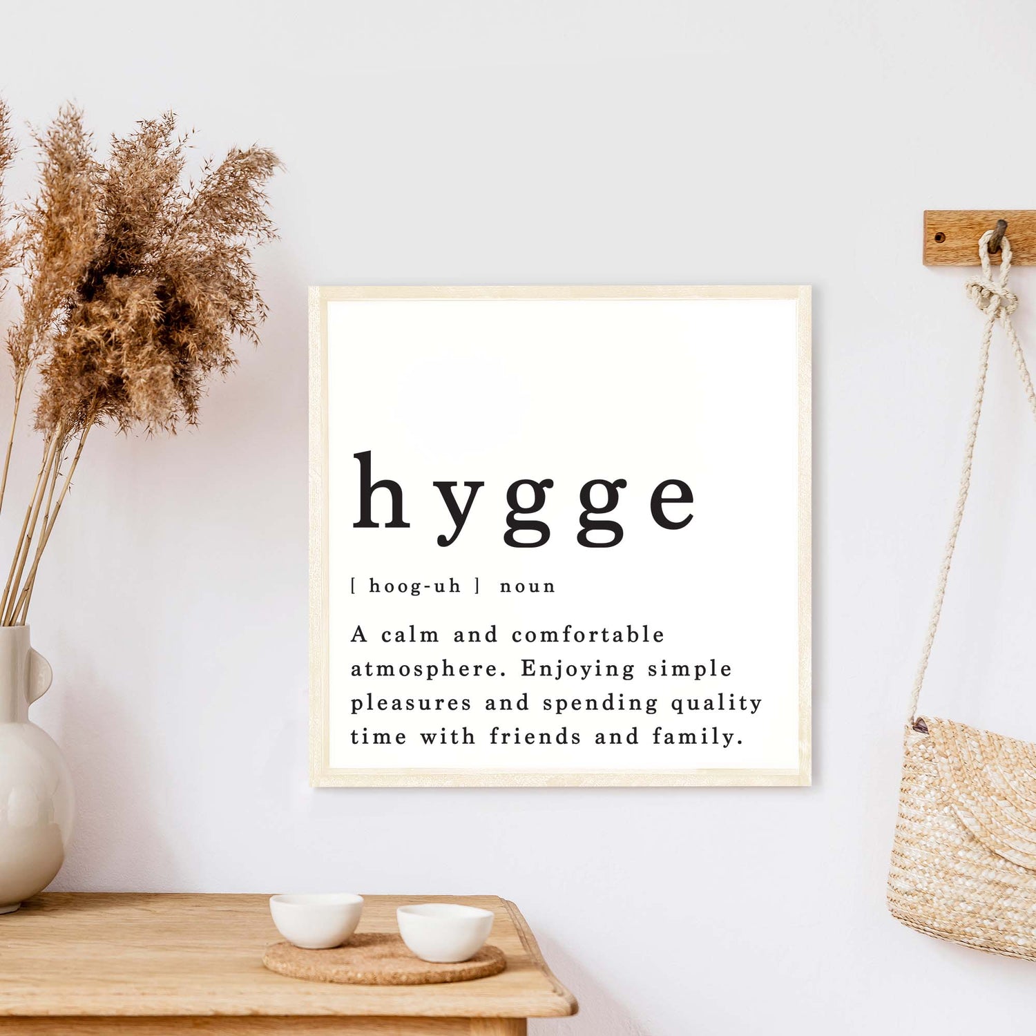 Hygge Definition Wood Sign-6