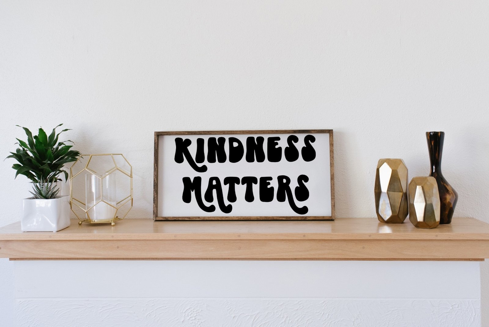 Kindness Matters Wood Sign-5