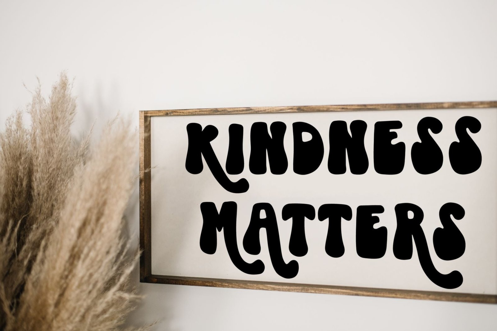 Kindness Matters Wood Sign-1