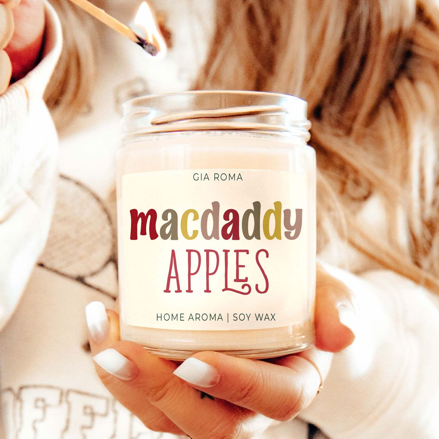 Mac Apple Candle-0