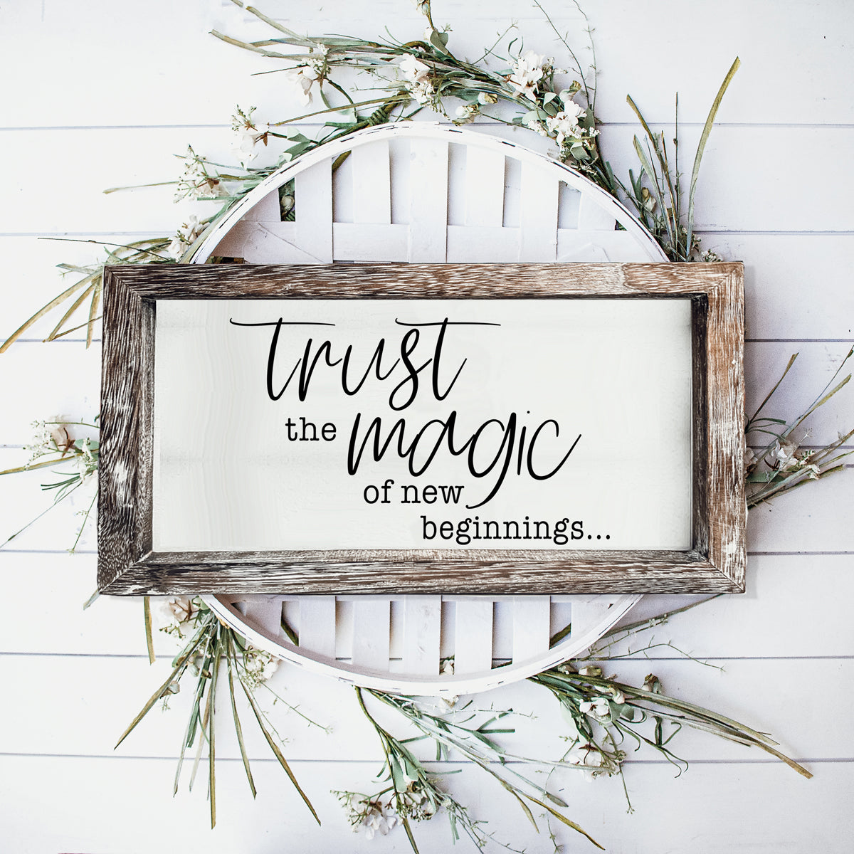 Magic of New Beginnings Sign-0