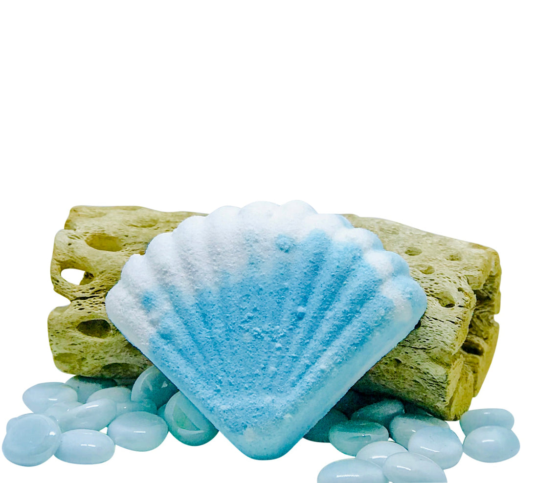 Malibu Seashell Bath Bomb-Fresh Capri Ocean-0