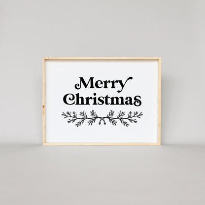 Merry Christmas Large Wood Sign-10