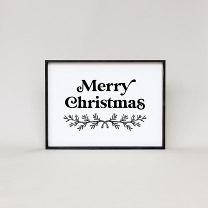 Merry Christmas Large Wood Sign-8