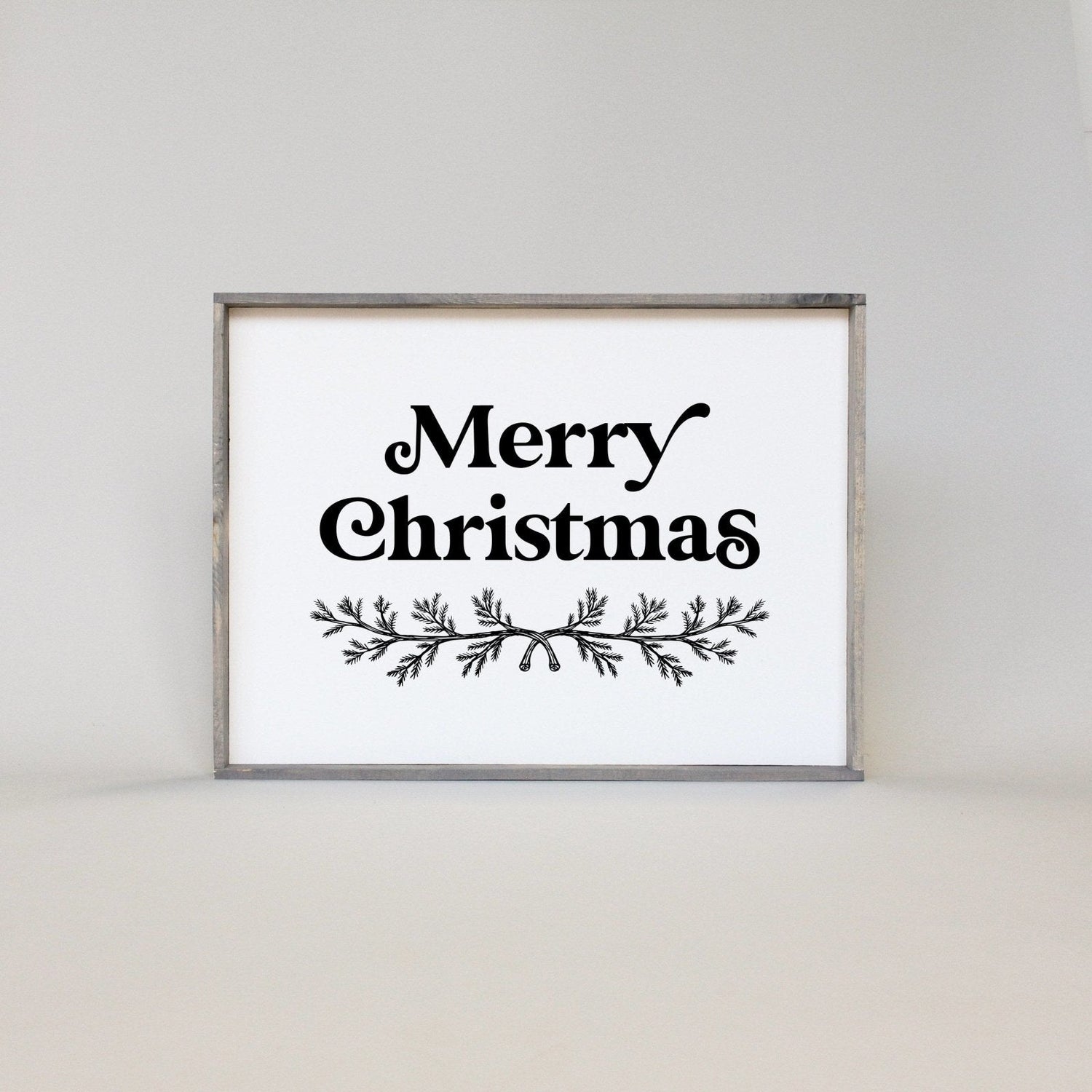 Merry Christmas Large Wood Sign-9