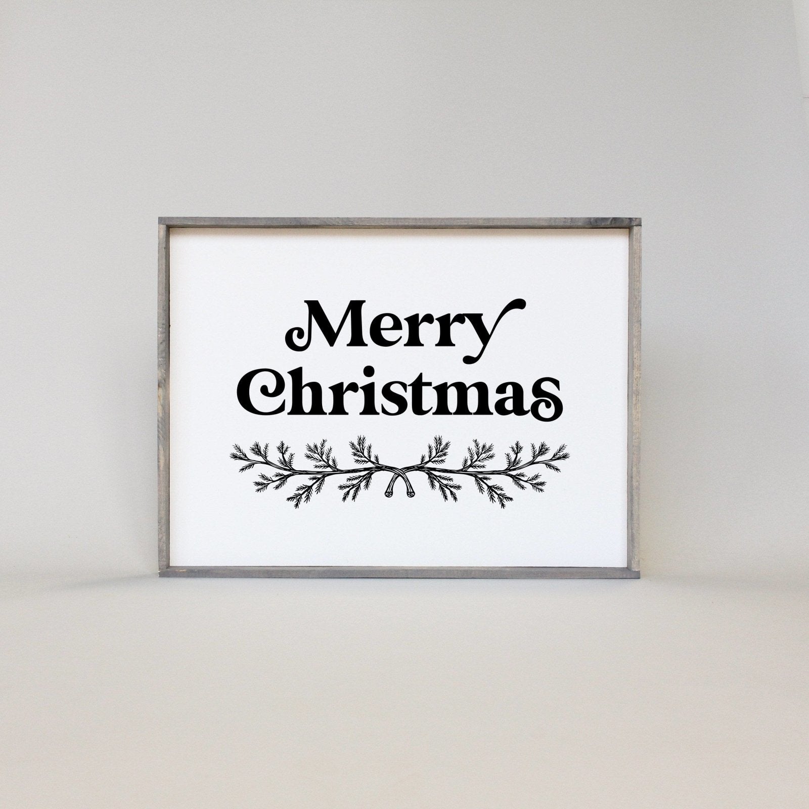 Merry Christmas Large Wood Sign-9