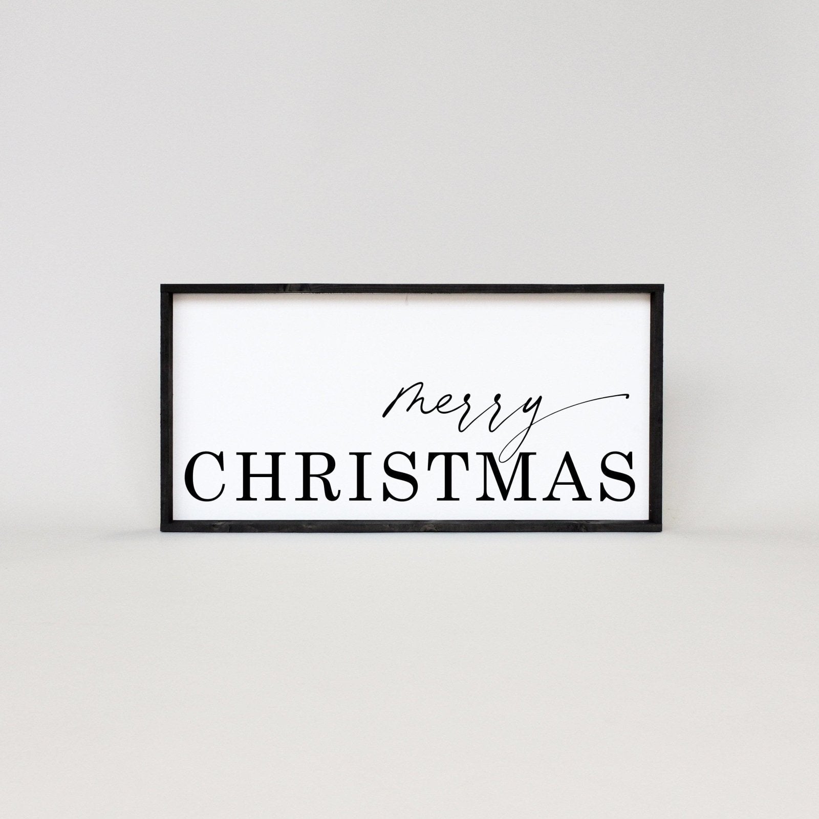 Merry Christmas Wood Sign-2