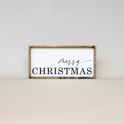 Merry Christmas Wood Sign-3