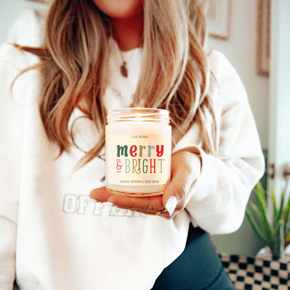 Merry + Bright Candle-4