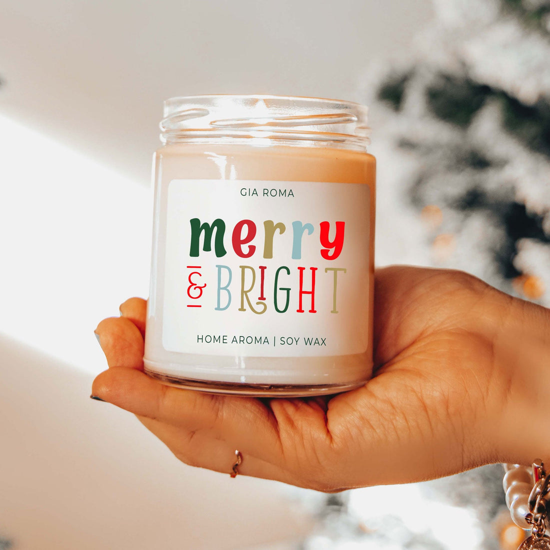 Merry + Bright Candle-0