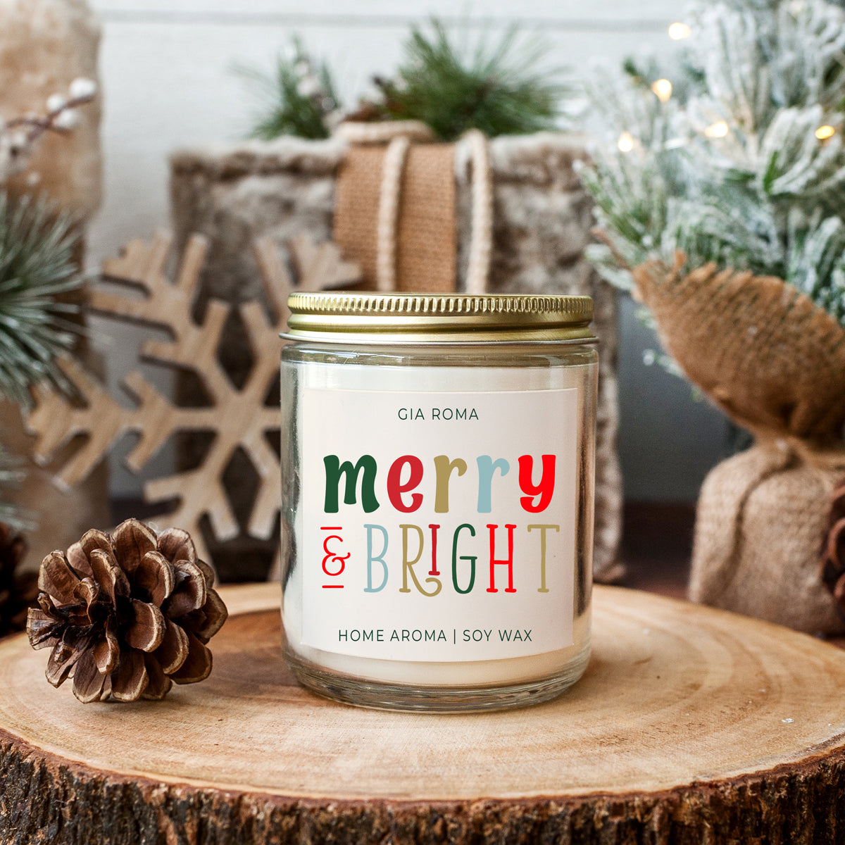 Merry + Bright Candle-3