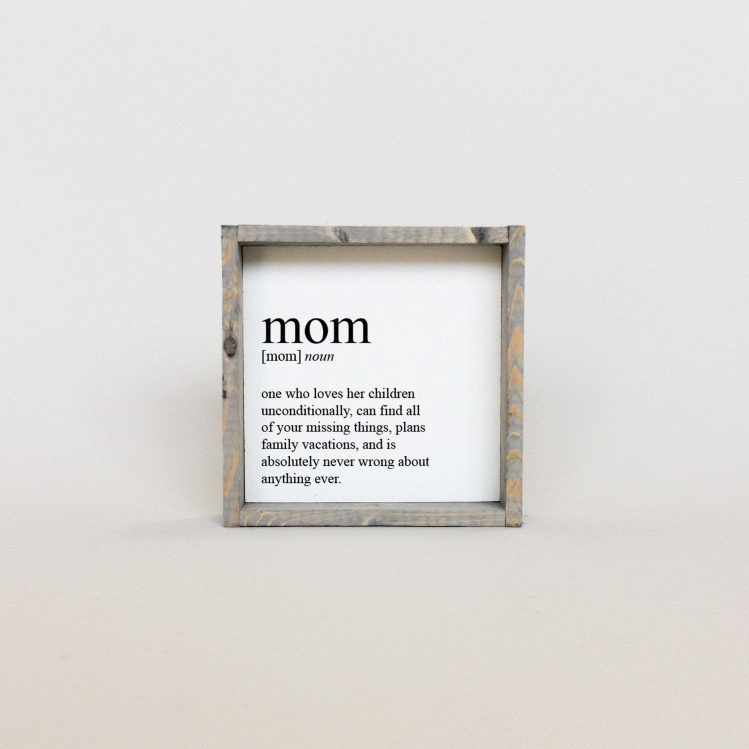 Mom Definition Wood Sign-5