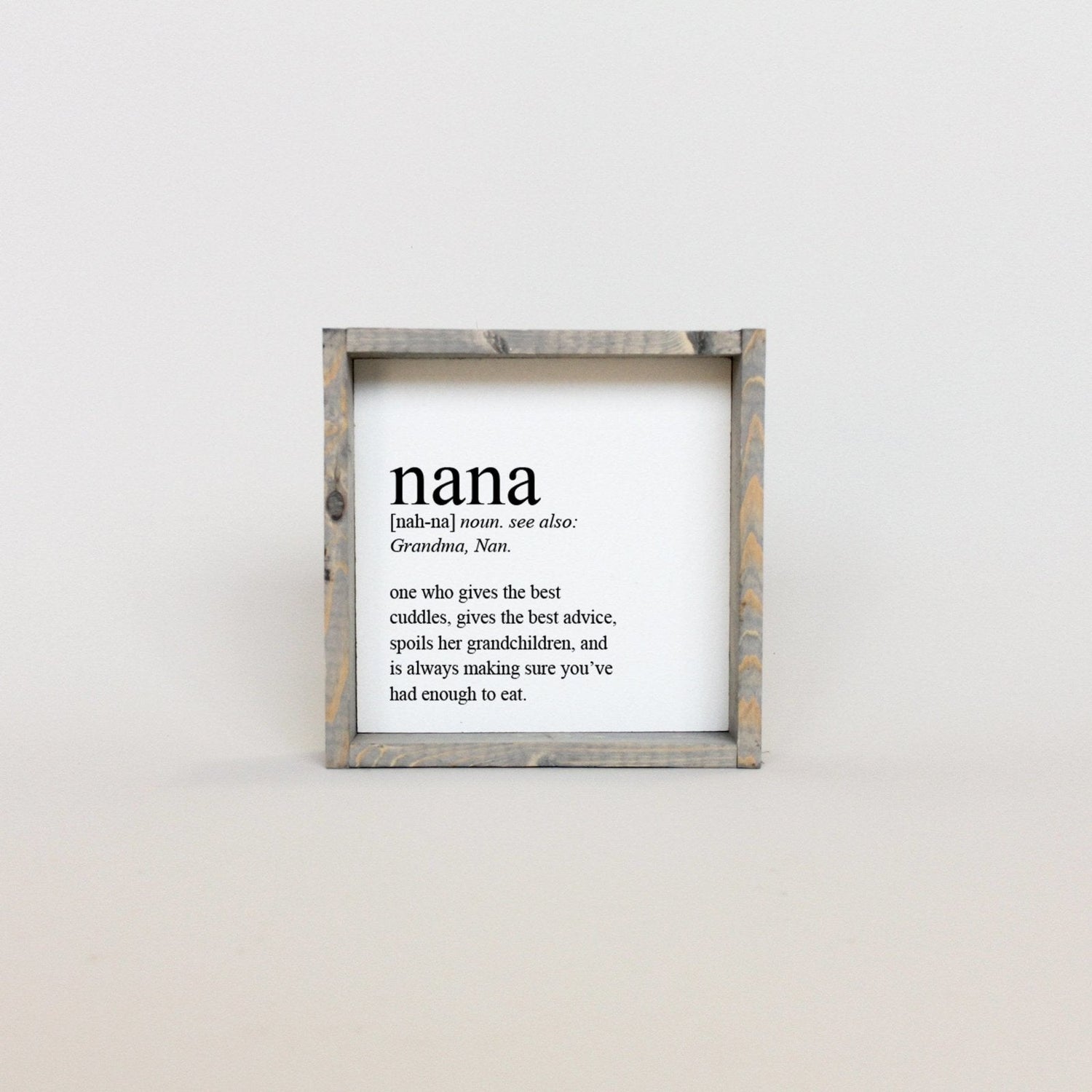 Nana Definition Wood Sign-5