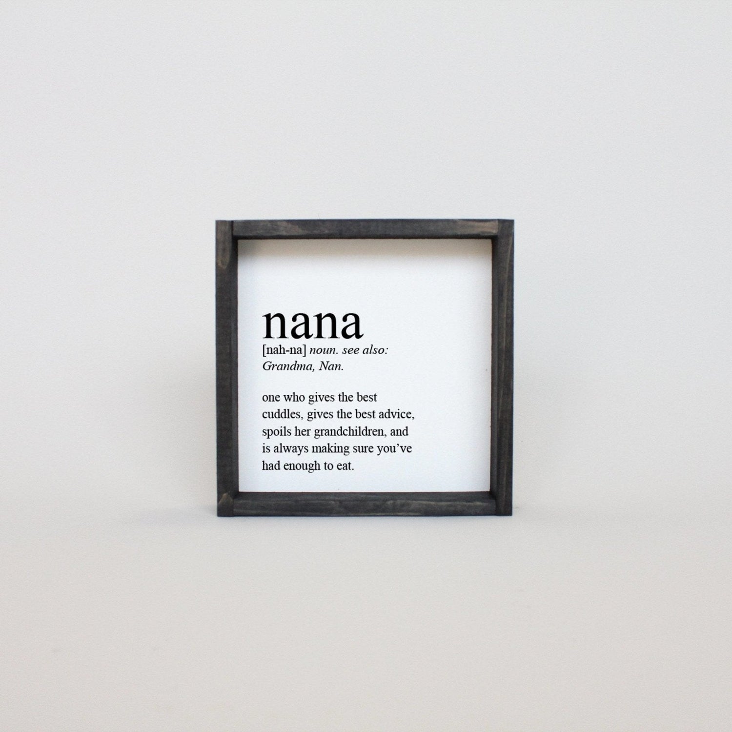 Nana Definition Wood Sign-6