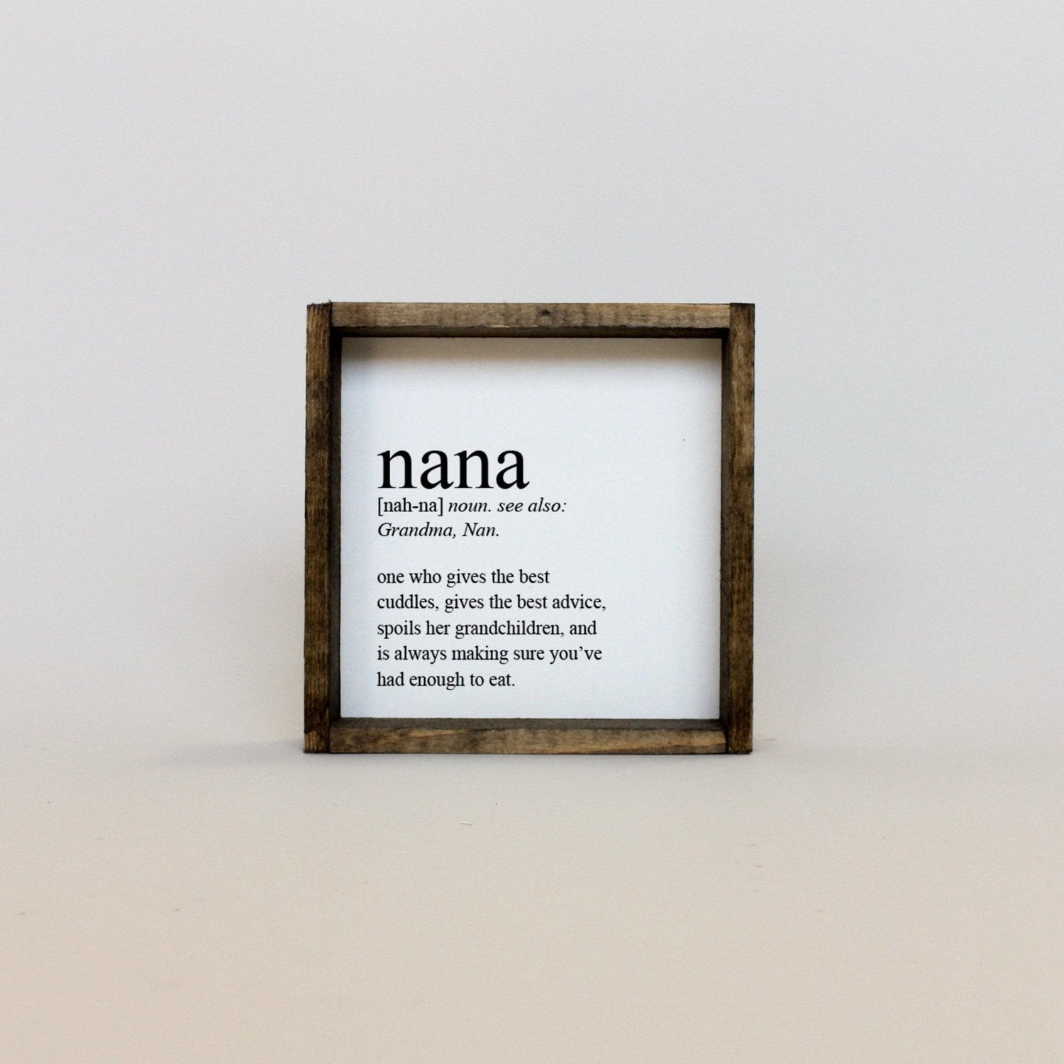 Nana Definition Wood Sign-2